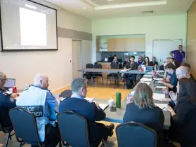 A Local Recovery Coordination Group meeting