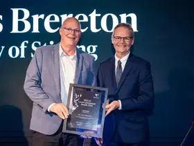 City Manager Community Development Chris Brereton receives his Merit Award