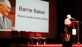 Barrie Baker speaking