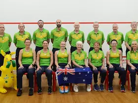 The Australian team in the 2025 Trans-Tasman Test Series