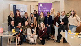 Attendees at She Brews Success