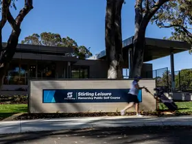 The entrance to Stirling Leisure - Hamersley Public Golf Course