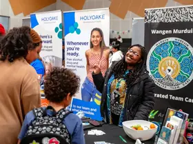 A market stall at Mirrabooka NAIDOC