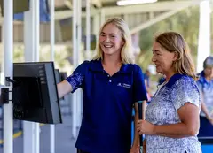 Employee at Hamersley Public Golf Course