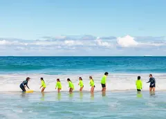 A Pool to Beach session in the ocean