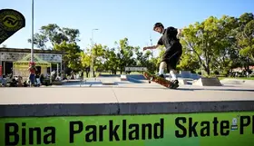 a man on a skateboard