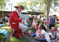 Storytime with young children
