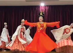 A dance performance