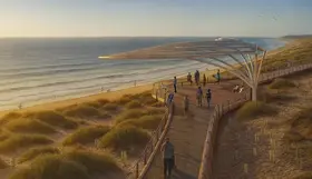 Coastal Boardwalk concept image
