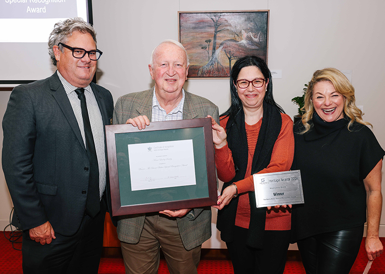 Heritage Awards 2024 - Barrie Baker Heritage Awards 2024 - Barrie Baker
