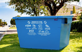 Cleanaway skip bin