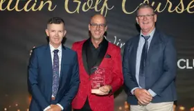 Award recipients at the WA Golf Industry Awards