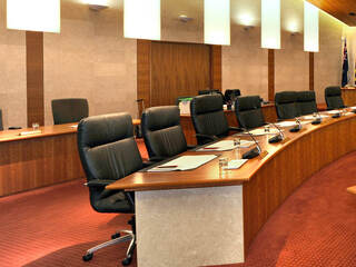 Image of Council meeting