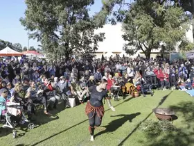 A Corrobee for Life dancer