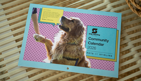 2026 Community Calendar celebrates pets of Stirling