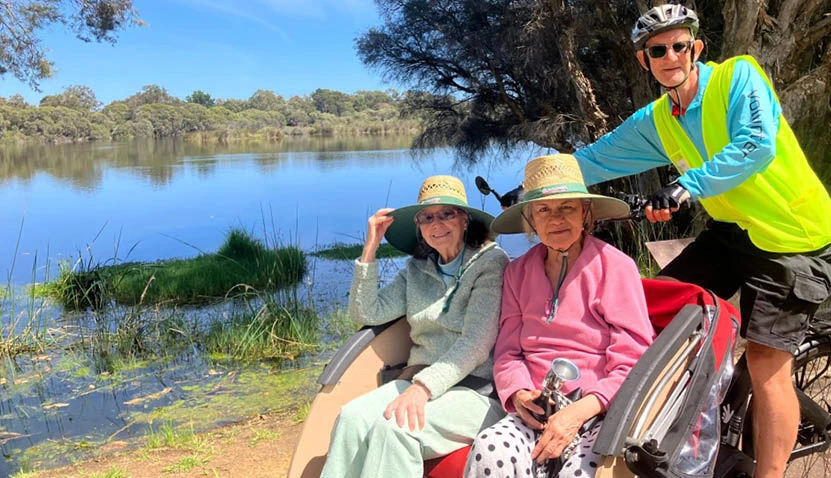 Community Trishaw Rides at Lake Gwelup
