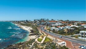 Aerial view of West Coast Drive
