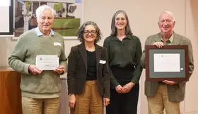 The winners of the 2026 Barrie Baker Special Recognition Award