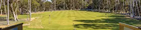 The driving range at Hamersley Public Golf Course