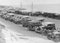 North beach carpark in 1934