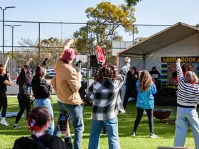 A Jungle Body session at NAIDOC