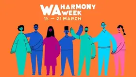 A graphic for Harmony Week WA