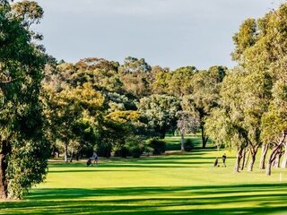 The fairway at Hamersley Public Golf Course