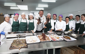 The staff at The Kitchen