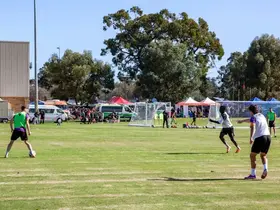 Perth Glory training at Mirrabooka NAIDOC