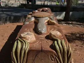 Artwork of a turtle