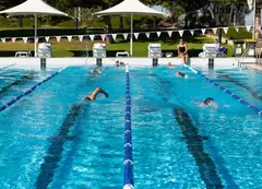 People swimming in the Stirling Leisure - Scarborough Beach pool