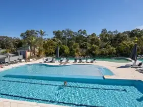 The pool at the Karrinyup Waters Resort