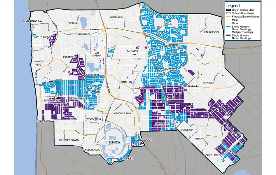 Medium density map