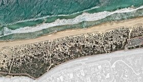 A map of the Coastal Boardwalk area