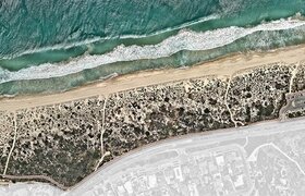 A map of the Coastal Boardwalk area