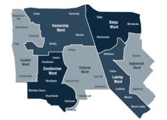 a map of a neighborhood