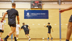 A game of futsal