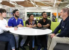 A group discussion