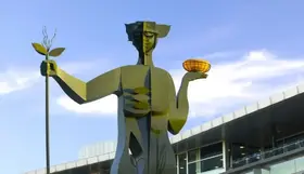 The Lina statue at the City of Stirling Administration Centre