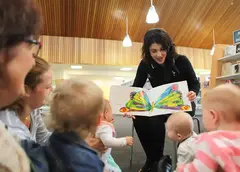A Baby Rhymetime session