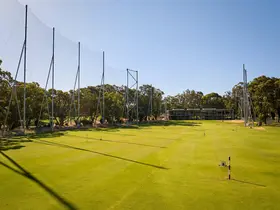 The driving range at Hamersley Public Golf Course