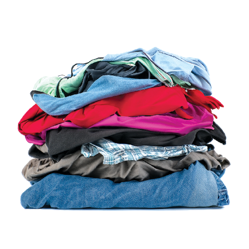 A pile of clothing